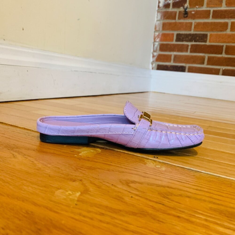 Ralph Lauren Women's Carlene Mules Slides Size 6 B - Picture 3 of 16